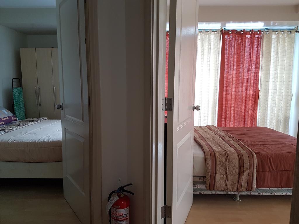 Ortigas 2 Bedroom Corner Unit With 2 Queen Across Shangrila مانيلا المظهر الخارجي الصورة